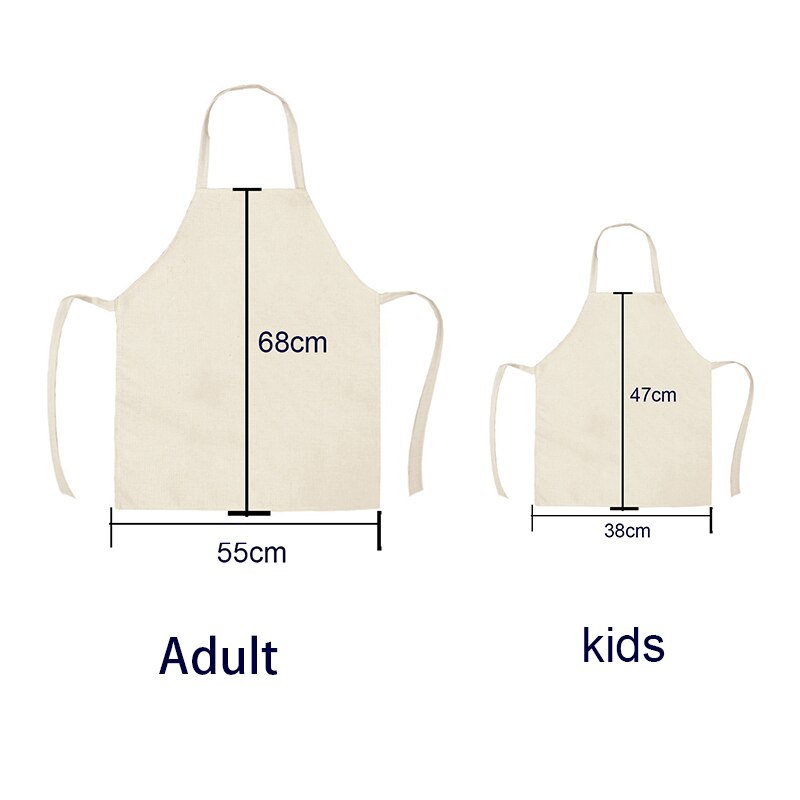Cat Kitchen Apron – Cotton Linen Cooking & Baking Apron