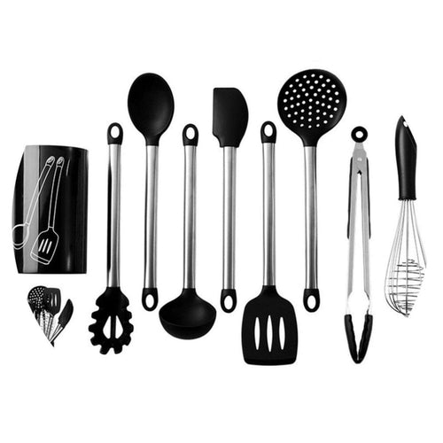 8-Piece Silicone Kitchen Utensil Set – Spoon, Spatula & More