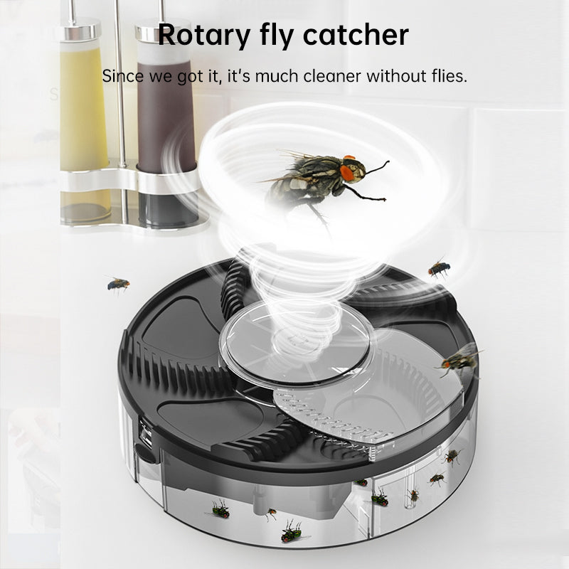 Automatic Fly Trap for Home & Kitchen – Removable Insect Catcher