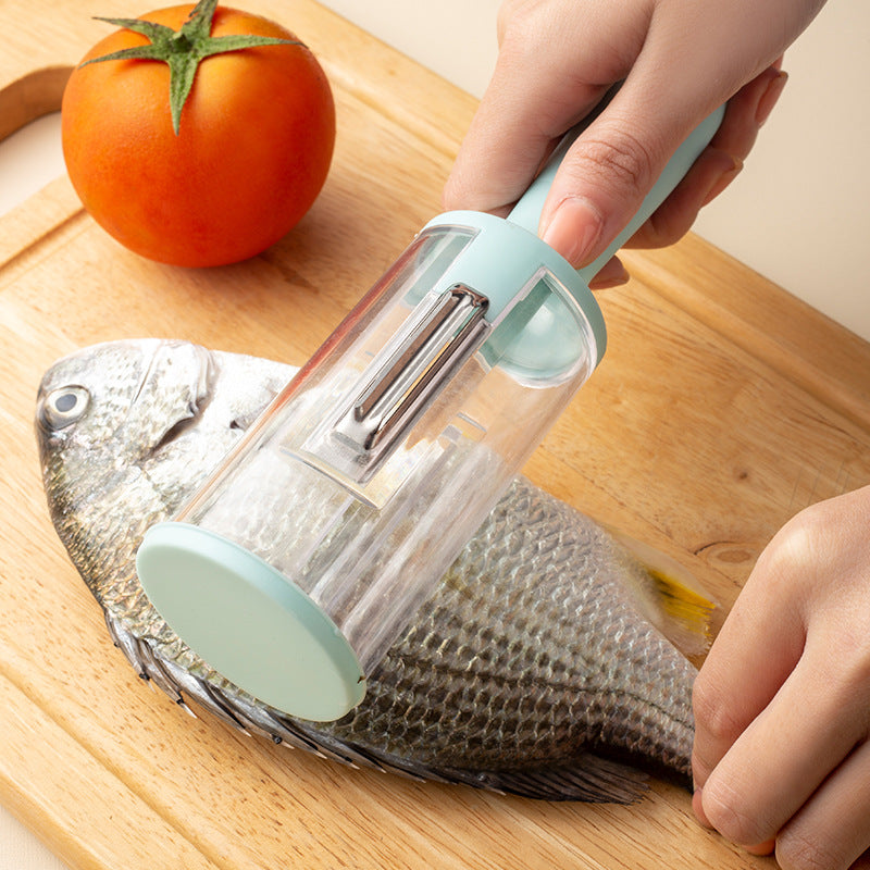 Multifunctional Vegetable & Fruit Peeler with Storage Box