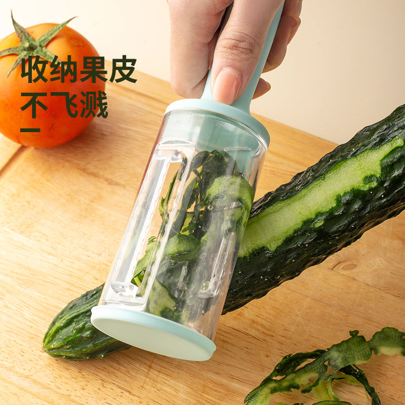 Multifunctional Vegetable & Fruit Peeler with Storage Box